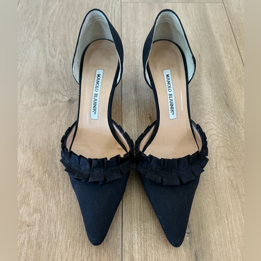 Manolo Blahnik Black Heels